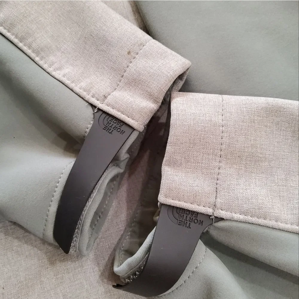 The North Face gray silver